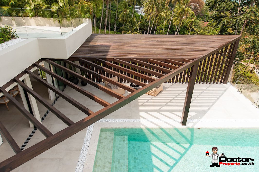 New 3 Bedroom Villa with Sea View – Chaweng, Koh Samui – For Sale